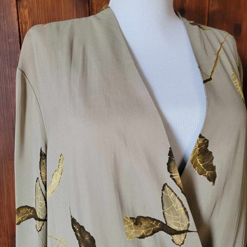 New Old Stock Russell Kemp 16 Taupe Gold Leaf Layering Jacket Deadstock USA Made - Picture 9 of 16